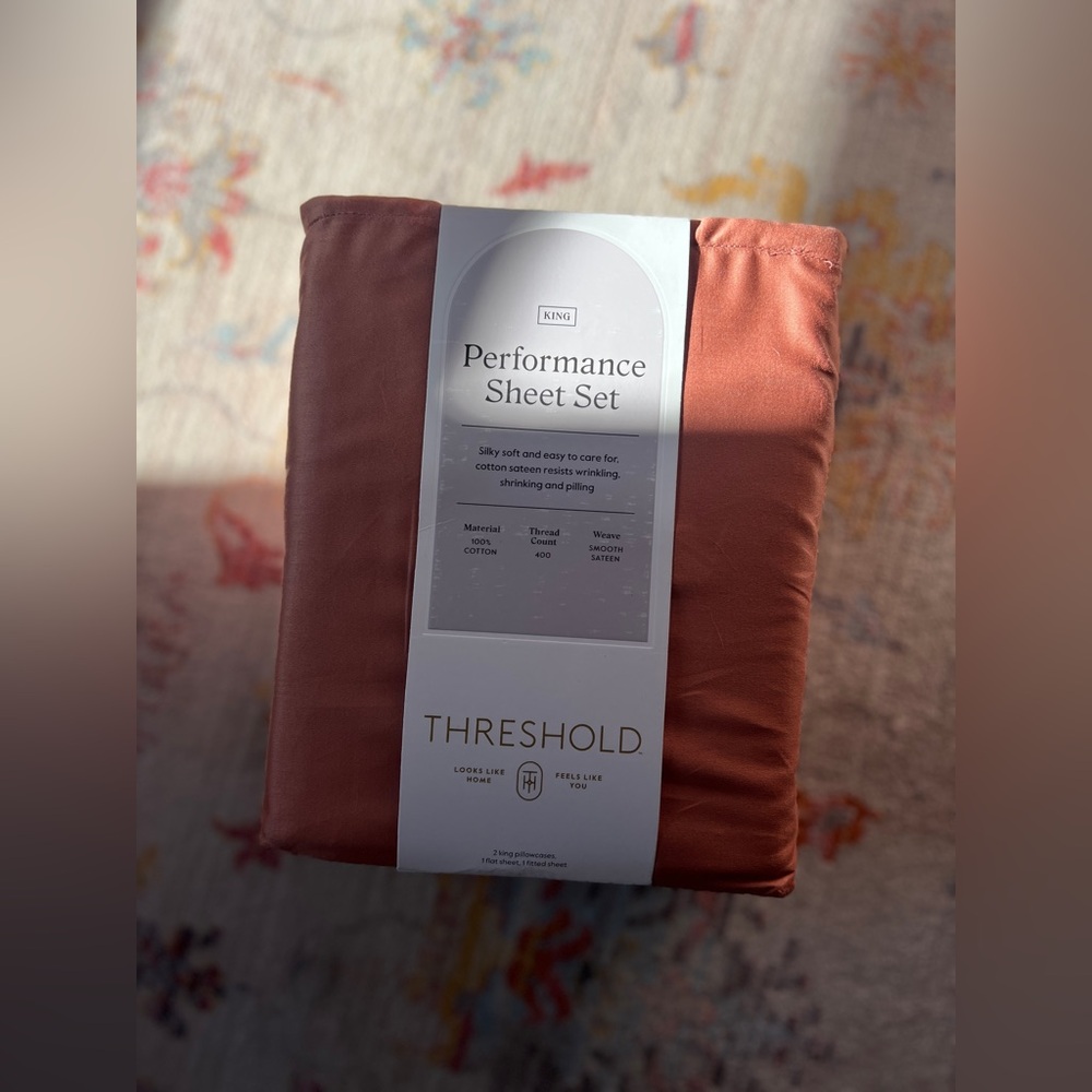 Threshold Performance Sheet Set - Rust
